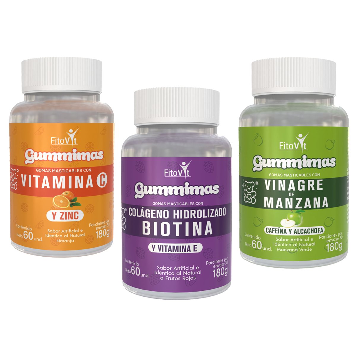 Suplementos y Vitaminas en Gomitas